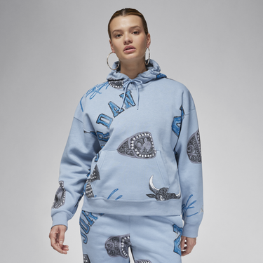 Mikina Jordan Jordan Brooklyn Fleece Modrá | FZ9978-436, 0