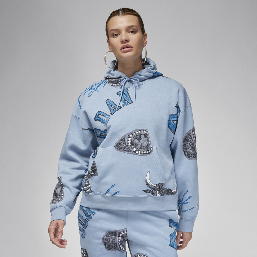Mikina Jordan Jordan Brooklyn Fleece Modrá | FZ9978-436