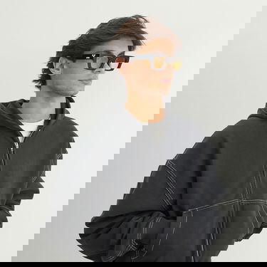 Slnečné okuliare Off-White Virgil Rectangular Frame Sunglasses Čierna | OERI008C99PLA0041018, 6