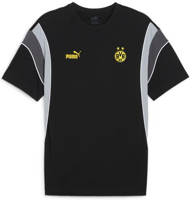 Tričko Puma BVB Dortmund Ftbl Archive T-Shirt Čierna | 774263-03, 0