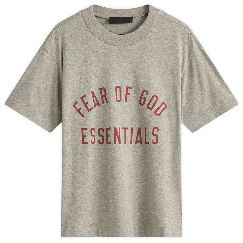 Tričko Fear of God Essentials Tri-Blend Crewneck T-Shirt Šedá | 125BT245441FW-28202872