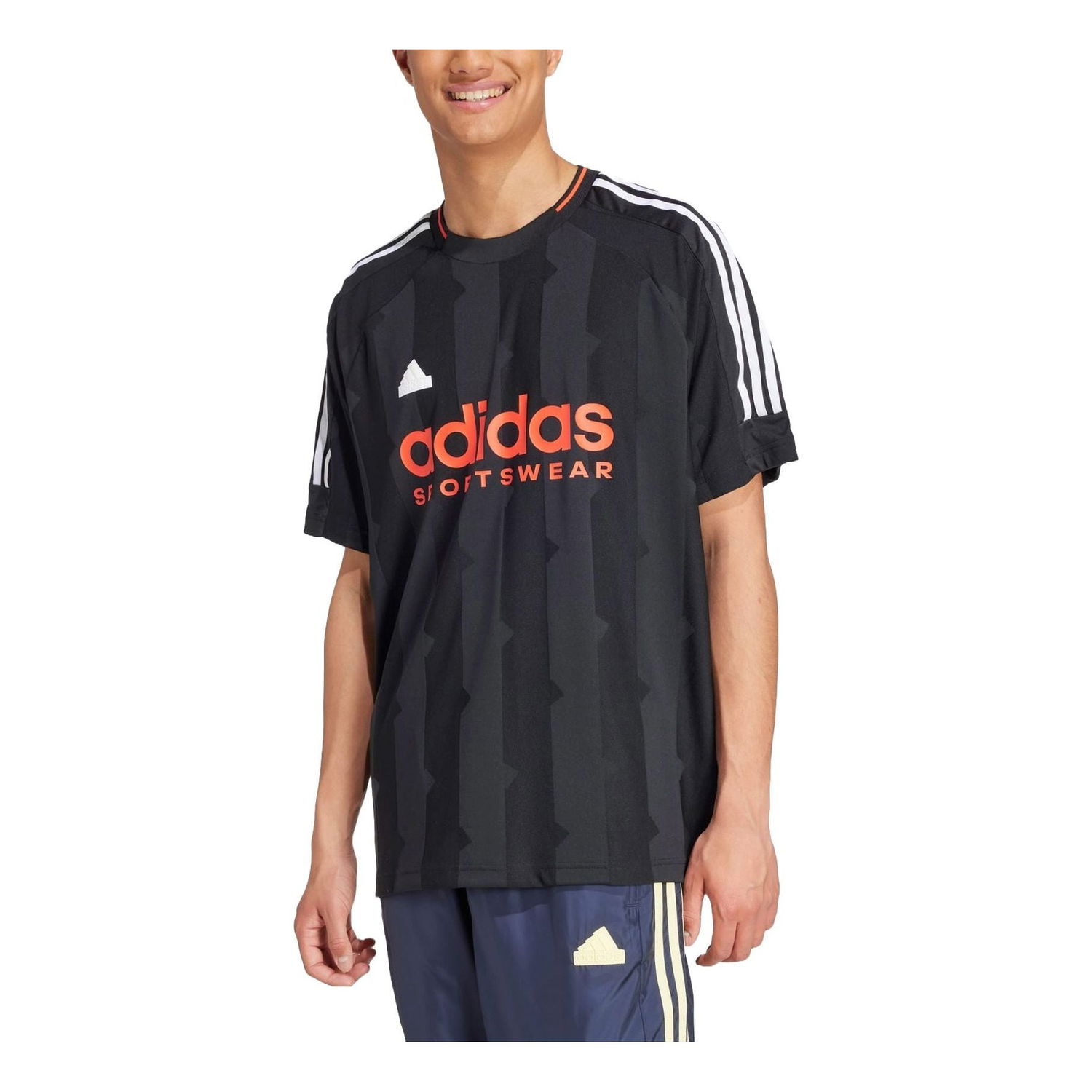 Tričko adidas Originals House of Tiro Jacquard Jersey Čierna | IW3586, 0