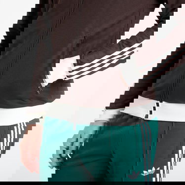 Bunda adidas Performance Classic Full-Zip Track Top Hnedá | KE1665, 2