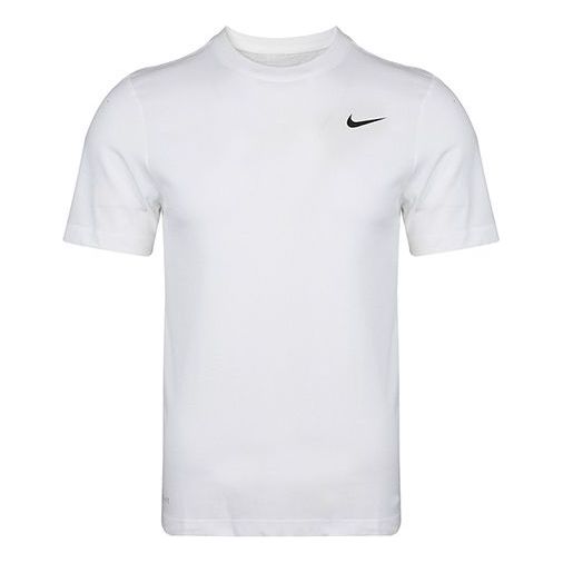 Tričko Nike Dri-FIT Crew Neck Training T-Shirt Biela | AR6030-100, 0