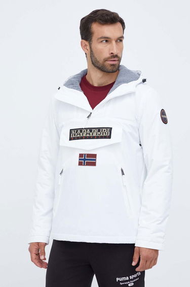 Vetrovka Napapijri Overhead Anorak Jacket Biela | NP0A4GMD0021, 0