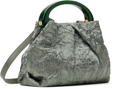 Kabelka Dries Van Noten Dries Van Noten Small Folded Crushed Bag Zelené | 251-011524-1428, 2