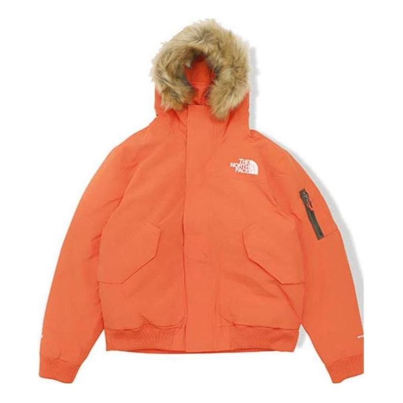 Parka The North Face Stover Fur Hood Jacket Oranžová | NF0A4QZS-R15
