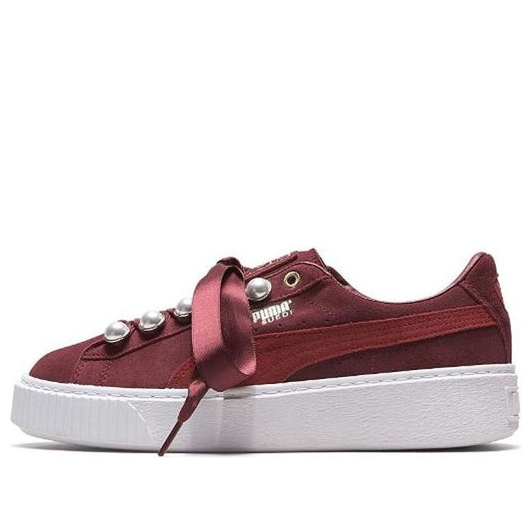Tenisky a topánky Puma Suede Platform Bling Červená | 366688-03