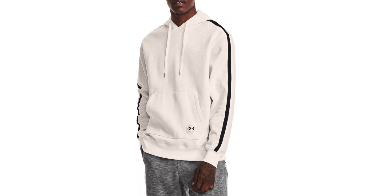 Mikina Under Armour Hoodie Essential Heritage Fleece Biela | 1373813-112, 1