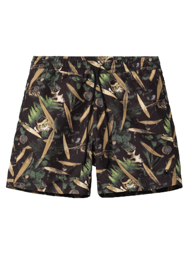 Plavky Carhartt WIP Slater Swim Trunks "Lumen Print/Black" Čierna | I031536_1HC_XX