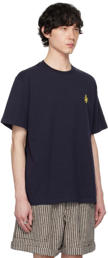 Tričko JW Anderson JW Anderson Anchor T-Shirt Navy | JT0257-PG1510, 1