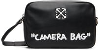 Jitney 'Camera Bag' Quote Leather Crossbody Bag