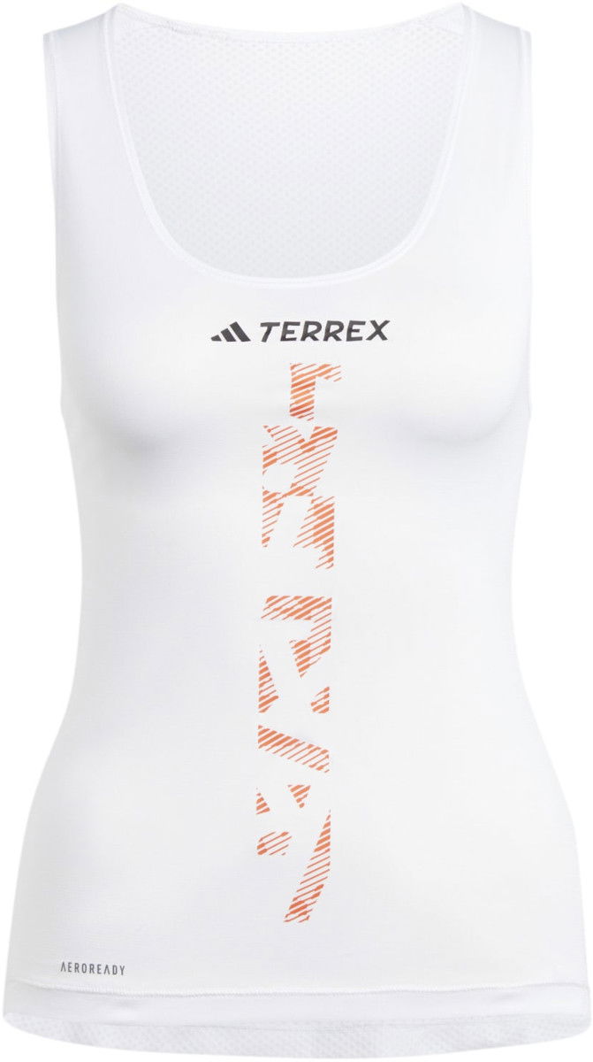 Tielko adidas Performance adidas Terrex XPR SINGLET W Biela | iw6685