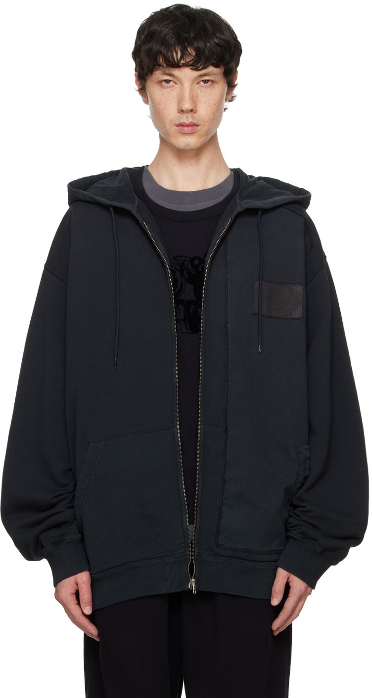 Mikina Maison Margiela Zip Hoodie Čierna | SH0HG0004 M25004, 0
