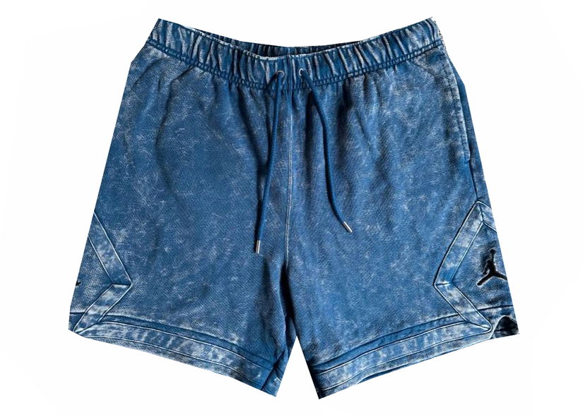 Šortky Jordan Nike Air Jordan Essentials Diamond Vintage Washed Fleece Shorts Blue Modrá | DR3092-493