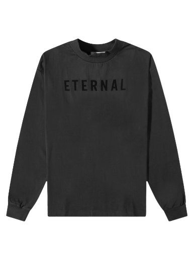 Tričko Fear of God Long Sleeve Eternal Cotton Tee Čierna | FGE50-002AJER-001