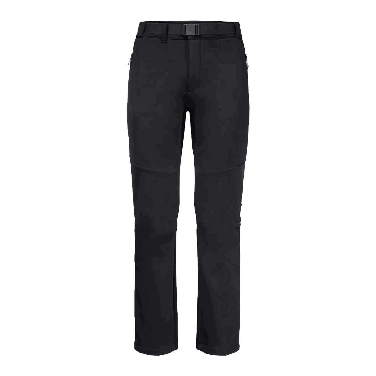 Nohavice Jack Wolfskin Hiking Pants with Integrated Belt and Reinforced Knees STOLLBERG Čierna | 1507821-6000, 0