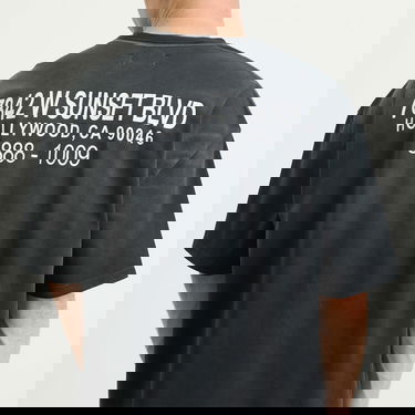 Tričko AMIRI Amiri Club Wolf Oversized T-Shirt, Size Large Čierna | AMJYTE1238-BLK, 5