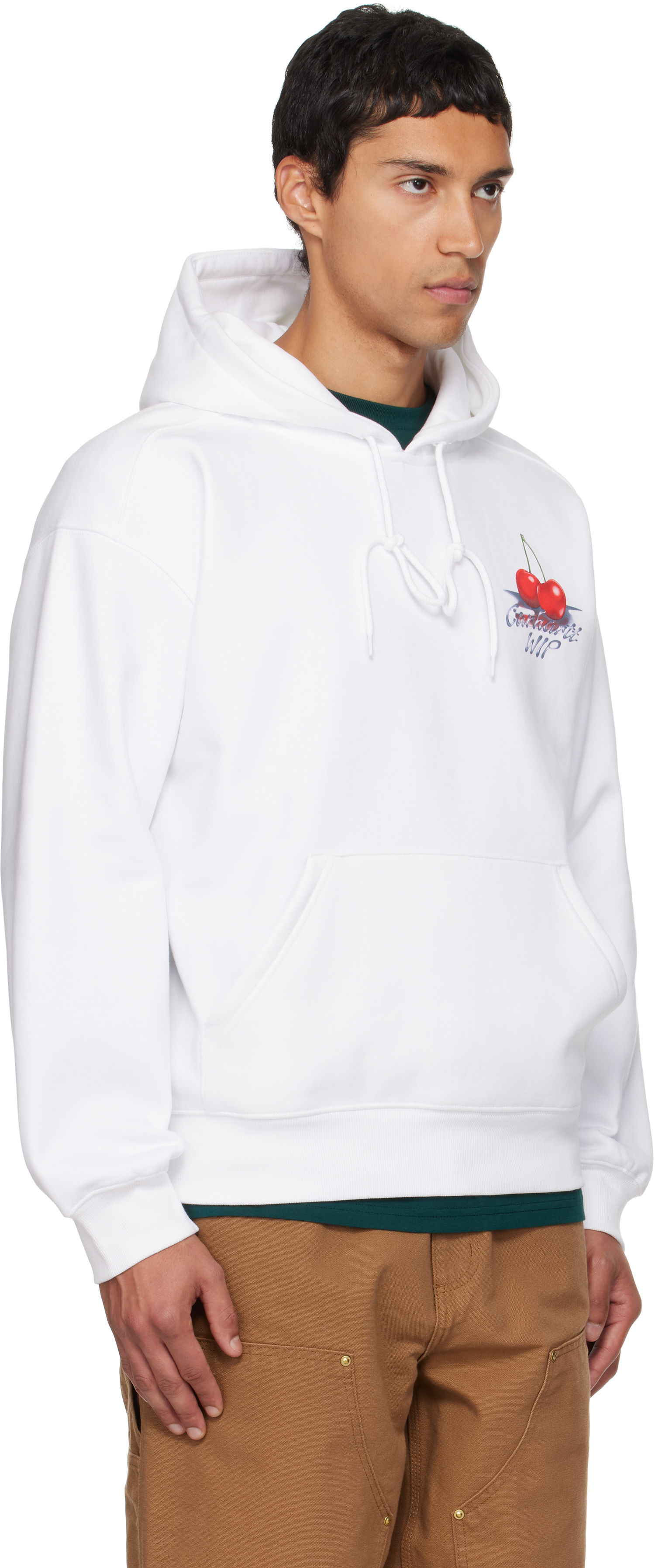 Mikina Carhartt WIP Garcia Hoodie Biela | I035191, 1