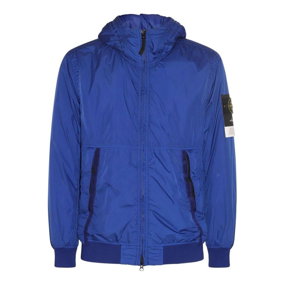 Vetrovka Stone Island Hooded Track Jacket with Logo Patch Modrá | 791540823-V0022, 0