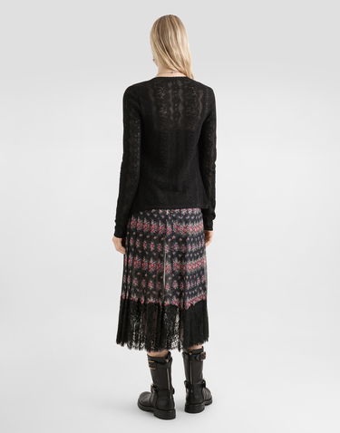 Sveter Dolce & Gabbana Dolce & Gabbana Lace Cardigan Čierna | FXVD1TJBSOAN0000, 2