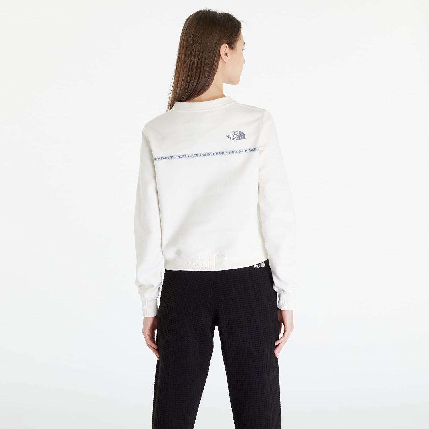 Mikina The North Face Zumu Crewneck Sweatshirt White Dune Biela | NF0A87DHQLI1, 1
