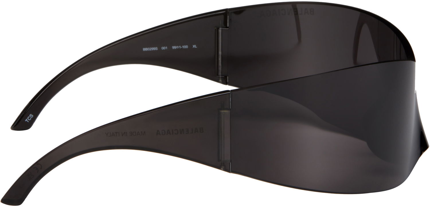 Slnečné okuliare Balenciaga Balenciaga Avant Premier Panther Mask Sunglasses Čierna | BB0299S-001, 1