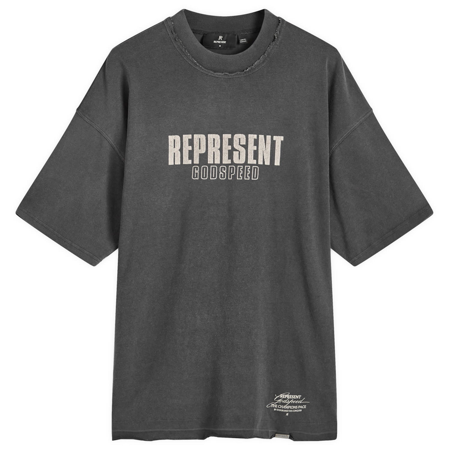 Tričko Represent Clo Godspeed T-Shirt Aged Čierna | MLM4222-210, 0