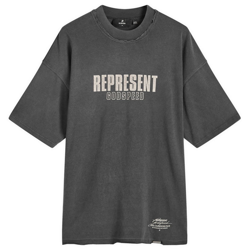 Tričko Represent Clo Godspeed T-Shirt Aged Čierna | MLM4222-210