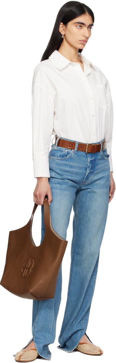 Tote bag Anine Bing Anine Bing Lili Medium Tote Hnedá | A-13-10760-COG1, 3