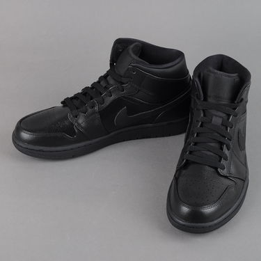 Tenisky a topánky Jordan Air Jordan 1 Mid "Black" Čierna | 554724-030, 2