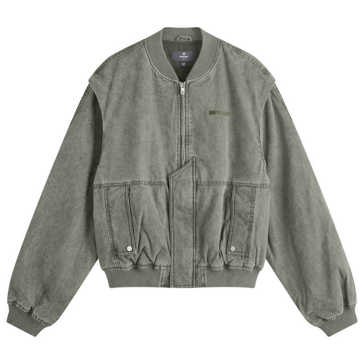 Inset Sleeve Bomber Jacket