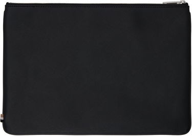 Kabelka BOSS Large Leather Document Holder Čierna | 50536155, 1