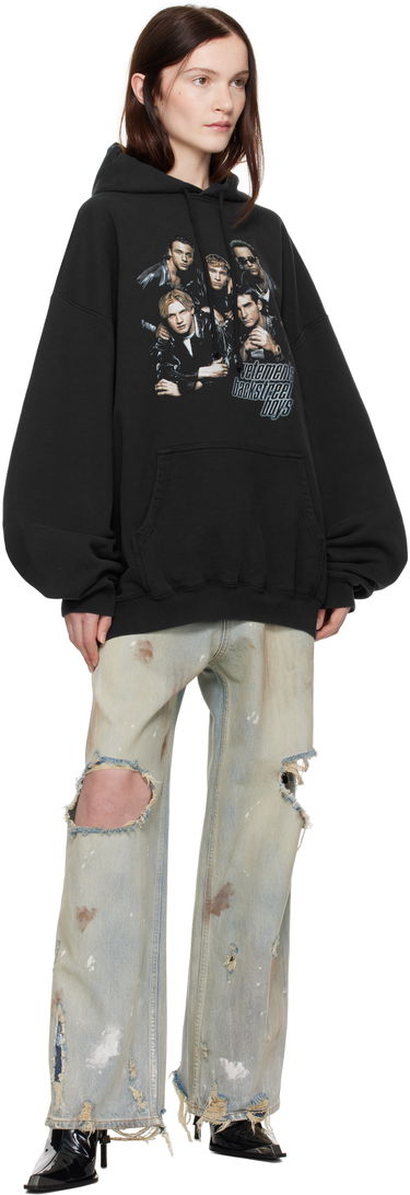Mikina VETEMENTS Vetements Backstreet Boys Print Hoodie Čierna | UA66HD700B, 3