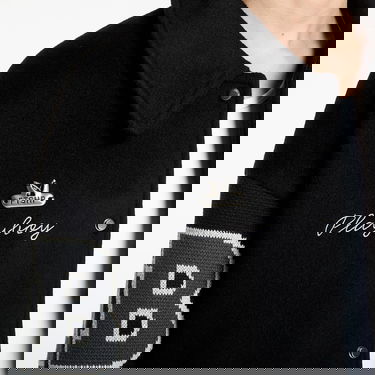 Bomber bunda Footshop Playboy x FTSHP Varsity Jacket UNISEX Black C Čierna | FTSHP_504, 18