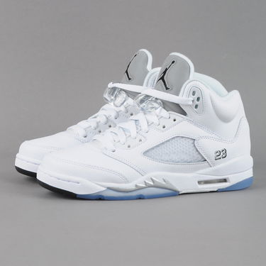 Tenisky a topánky Jordan Air Jordan 5 Retro ''Metallic White'' BG Biela | 440888-130, 1