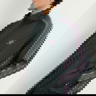 Bunda Needles Needles Poly Smooth Track Jacket, Size Small Zelené | RW314-B, 5