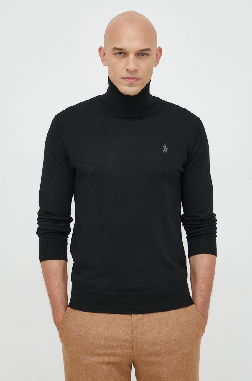 Sveter Polo by Ralph Lauren Pullover Turtleneck Čierna | 710876851001, 0