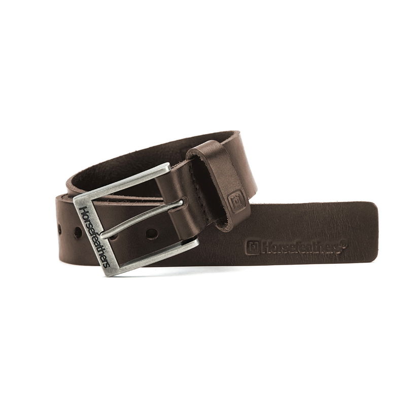 Opasok Horsefeathers Belt Duke Belt Brown Universal Hnedá | AA628I