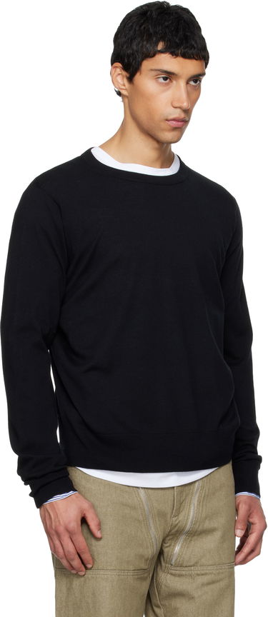 Sveter Dries Van Noten Merino Wool Sweater Čierna | 252-021241-2700, 1