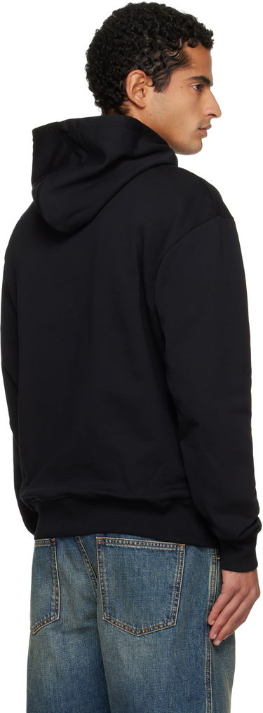 Mikina Balmain Balmain Printed Hoodie Čierna | FH2JR090BD28, 2