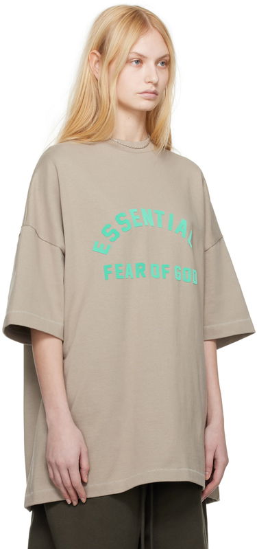 Tričko Fear of God Essentials Heavy Jersey Crewneck T-Shirt Šedá | 125SP242005F, 1