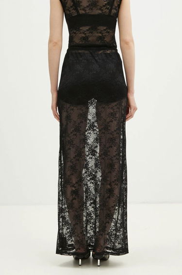 Sukňa Ksubi KSUBI Veneda Slip Maxi A-Line Skirt Čierna | WPS25SK004, 2