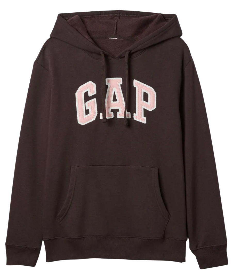 Logo Pullover Hoodie Turkish Coffee