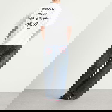 Tričko Butter Goods Madlib Bomb Shelter Photo Print Graphic T-Shirt Biela | BGMAD100-WHT, 4