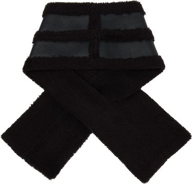 Šál OUR LEGACY Our Legacy Blizzard Faux Leather and Shearling Scarf Čierna | A4258BDA, 1