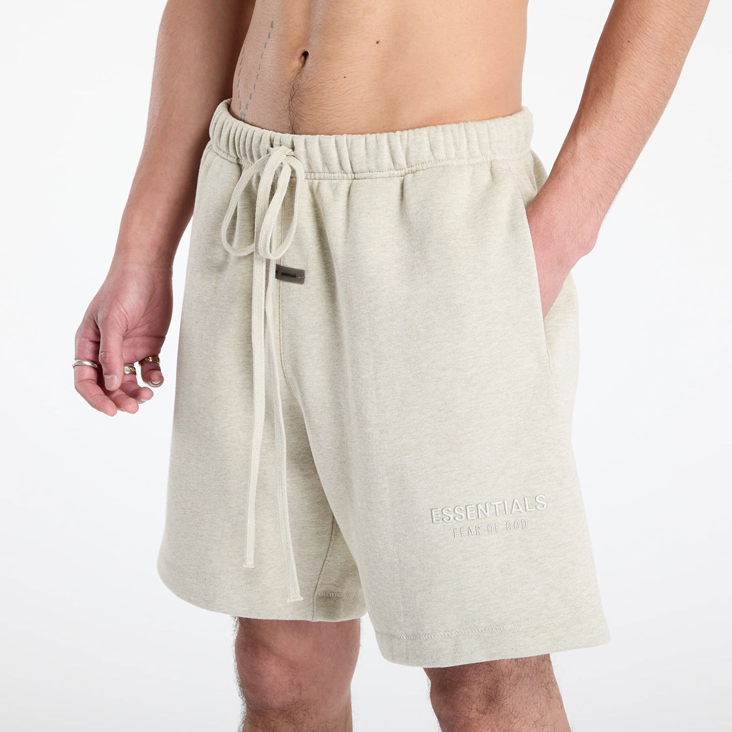 Šortky Fear of God Fear of God Essentials Classic Sweatshorts Béžová | 160SP252002F-969, 1