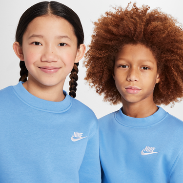 Mikina Nike Nike Sportswear Club Fleece Sweatshirt Modrá | FD3006-489, 2