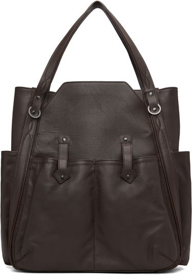 Tote bag KIKO KOSTADINOV Kiko Kostadinov Inex Leather Tote Hnedá | KKAW25BG04-148, 0
