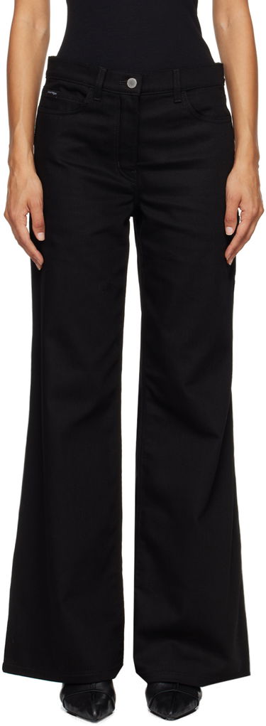 Nohavice Courrèges Courrèges Hammer Baggy Jeans Čierna | VESDPA253DE0020, 0